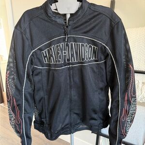 Harley-Davidson Black and Red Performance Jacket